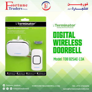 Digital Wireless Doorbell - Fortune Traders WLL.png